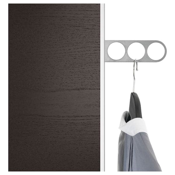KOMPLEMENT - Valet hanger, dark grey, 17x5 cm - best price from Maltashopper.com 60257182