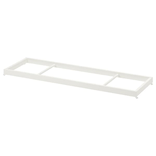 KOMPLEMENT - Clothes rail, white, 100x35 cm