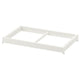 KOMPLEMENT clothes rail, white, 50x35 cm
