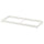 KOMPLEMENT clothes rail, white, 75x35 cm