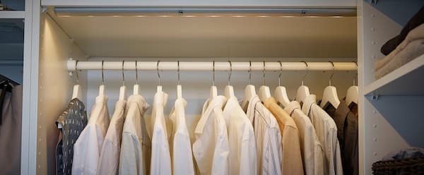 Ikea KOMPLEMENT - Clothes rail, white, 100 cm