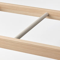 KOMPLEMENT - Clothes rail, white stained oak effect, 75x35 cm - best price from Maltashopper.com 10446473