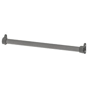 Ikea KOMPLEMENT - Clothes rail, dark grey, 50 cm