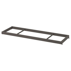 Ikea KOMPLEMENT - Clothes rail, dark grey, 100x35 cm