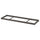 KOMPLEMENT - KOMPLEMENT Clothes rail, dark grey, 100x35 cm