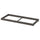 KOMPLEMENT clothes rail, dark grey, 50x35 cm