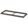 KOMPLEMENT - KOMPLEMENT Clothes rail, dark grey, 75x35 cm