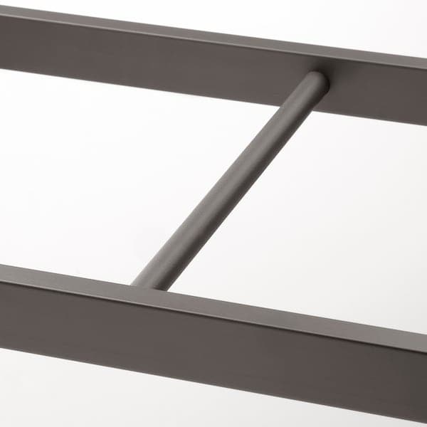 Ikea KOMPLEMENT - Clothes rail, dark grey, 75x35 cm