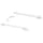 KOMPLEMENT - KOMPLEMENT Pull-out rail for baskets, white, 35 cm