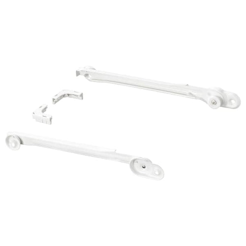 KOMPLEMENT - Pull-out rail for baskets, white, 35 cm