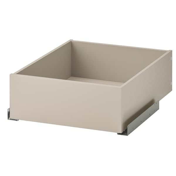 KOMPLEMENT - Drawer, grey-beige, 50x58 cm