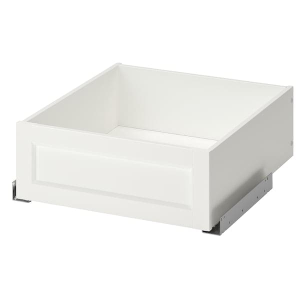 KOMPLEMENT - Drawer with framed front, white 50x35 , 50x35 cm - best price from Maltashopper.com 80446592