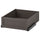 KOMPLEMENT - KOMPLEMENT Drawer with framed front, dark grey, 50x58 cm