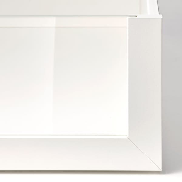 Ikea KOMPLEMENT - Drawer with glass front, white, 100x58 cm
