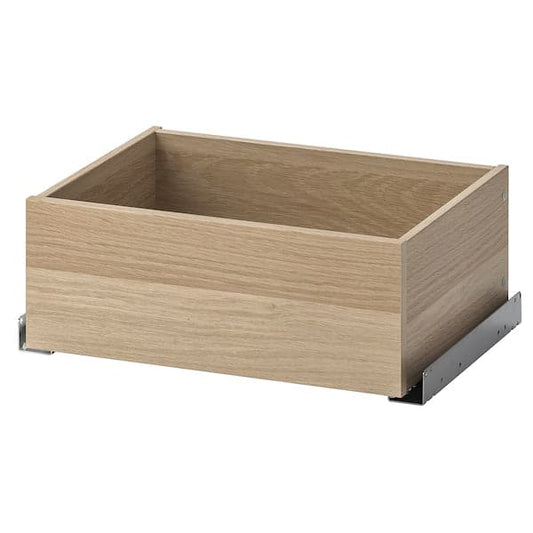 Ikea KOMPLEMENT - Drawer, white stained oak effect, 50x35 cm