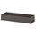 KOMPLEMENT - KOMPLEMENT Drawer, dark grey, 100x35 cm