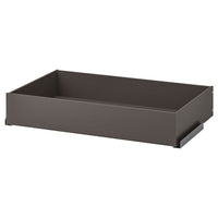 KOMPLEMENT - Drawer, dark grey, 100x58 cm - best price from Maltashopper.com 90509193