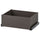 KOMPLEMENT - KOMPLEMENT Drawer, dark grey, 50x35 cm