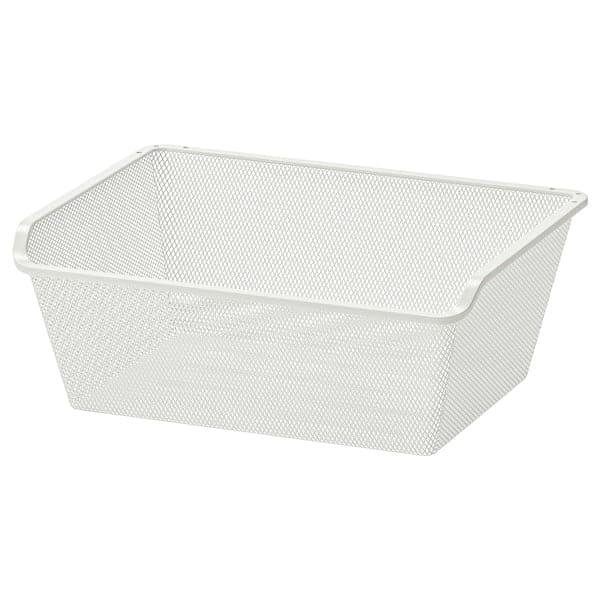 KOMPLEMENT - Mesh basket, white, 50x35 cm - best price from Maltashopper.com 00257302