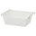 KOMPLEMENT mesh basket with pull-out rail, white, 50x35 cm