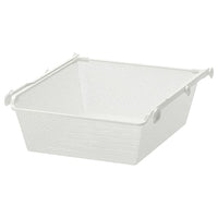 KOMPLEMENT - Mesh basket with pull-out rail, white, 50x58 cm - best price from Maltashopper.com 59010988