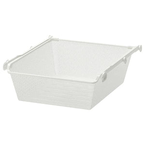 Ikea KOMPLEMENT - Mesh basket with pull-out rail, white, 50x58 cm