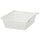 KOMPLEMENT - KOMPLEMENT Mesh basket with pull-out rail, white, 50x58 cm
