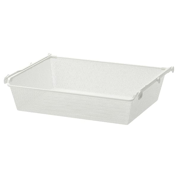 KOMPLEMENT - Mesh basket with pull-out rail, white, 75x58 cm - best price from Maltashopper.com 99010991