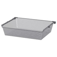 KOMPLEMENT - Mesh basket with pull-out rail, dark grey, 75x58 cm - best price from Maltashopper.com 09010981