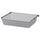 KOMPLEMENT - KOMPLEMENT Mesh basket with pull-out rail, dark grey, 75x58 cm
