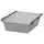 KOMPLEMENT - KOMPLEMENT Mesh basket with pull-out rail, dark grey, 50x58 cm