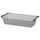 KOMPLEMENT mesh basket with pull-out rail, dark grey, 75x35 cm