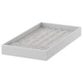 KOMPLEMENT insert for jewellery, light grey, 25x53x5 cm