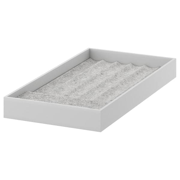 Ikea KOMPLEMENT - Insert for jewellery, light grey, 25x53x5 cm