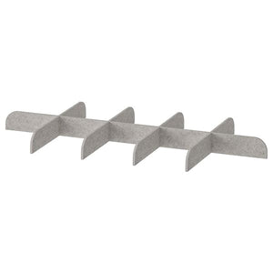 Ikea KOMPLEMENT - Divider for pull-out tray, light grey, 75x35 cm