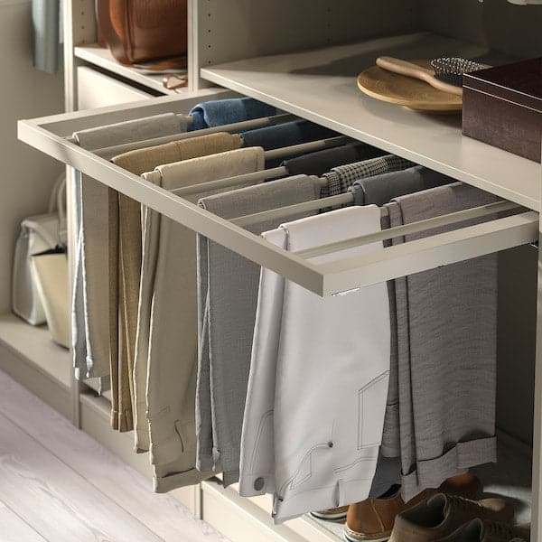 KOMPLEMENT - Pull-out trouser hanger, beige, 100x58 cm - best price from Maltashopper.com 60509062