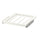 KOMPLEMENT pull-out trouser hanger, white, 50x58 cm
