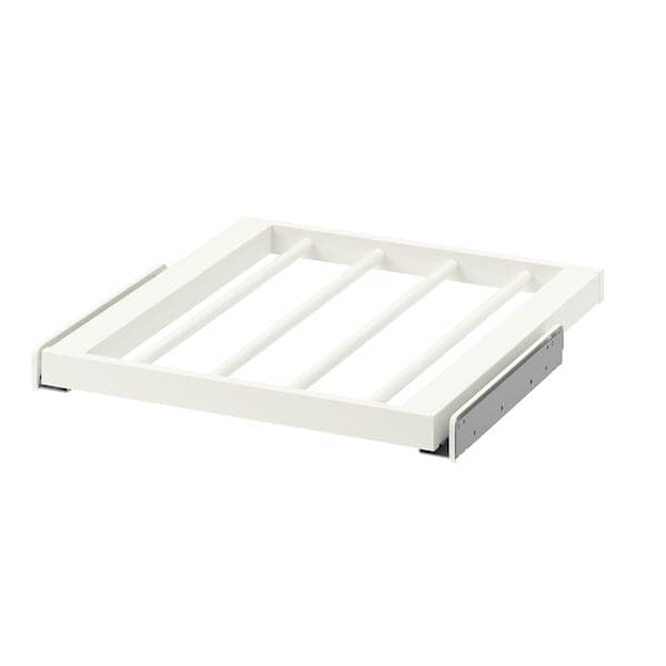 KOMPLEMENT - Pull-out trouser hanger, white, 50x58 cm