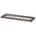 KOMPLEMENT - KOMPLEMENT Pull-out trouser hanger, dark grey, 100x35 cm