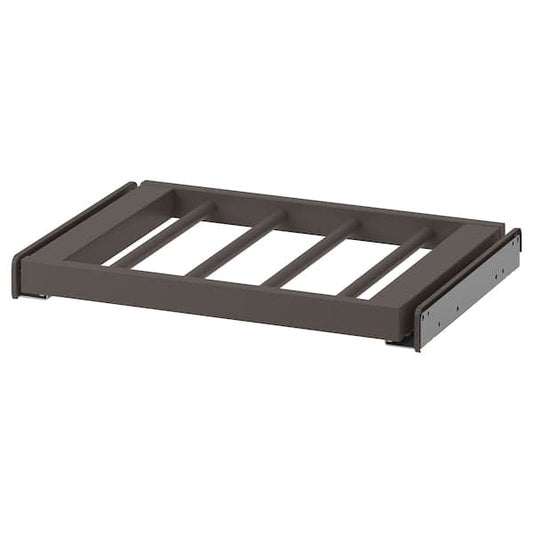 Ikea KOMPLEMENT - Pull-out trouser hanger, dark grey, 50x35 cm
