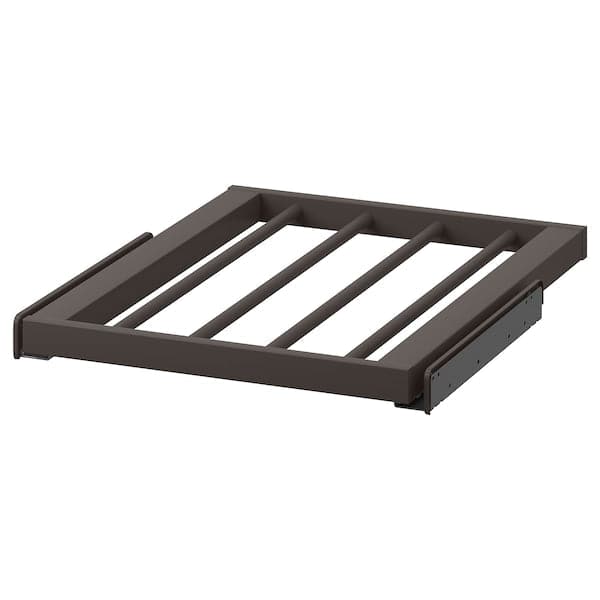 Ikea KOMPLEMENT - Pull-out trouser hanger, dark grey, 50x58 cm