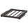 KOMPLEMENT - KOMPLEMENT Pull-out trouser hanger, dark grey, 50x58 cm