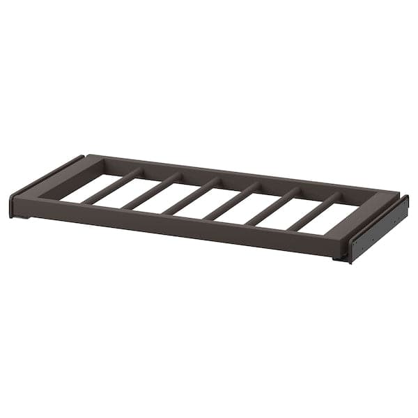 Ikea KOMPLEMENT - Pull-out trouser hanger, dark grey, 75x35 cm