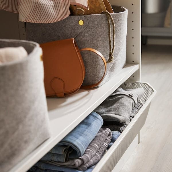 Ikea KOMPLEMENT - Shelf, white, 100x58 cm