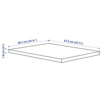 KOMPLEMENT - Shelf, white, 50x58 cm - best price from Maltashopper.com 30277959
