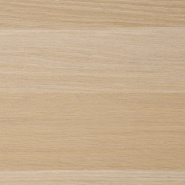 KOMPLEMENT - Shelf, white stained oak effect
