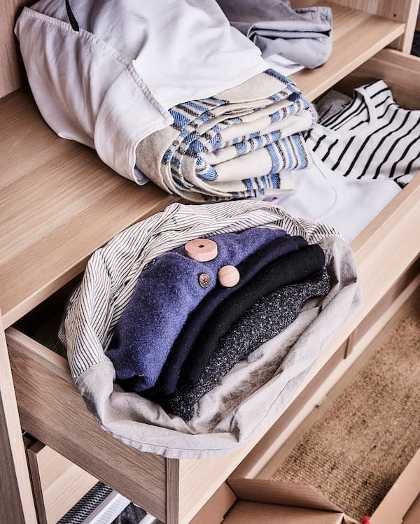 KOMPLEMENT - Shelf, white stained oak effect, 75x58 cm - best price from Maltashopper.com 50277977