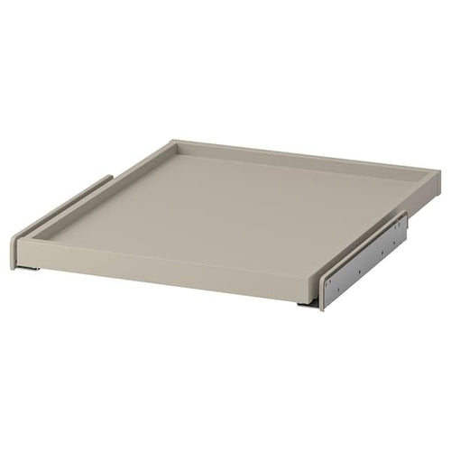 KOMPLEMENT - Pull-out tray, grey-beige, 50x58 cm
