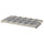 KOMPLEMENT - KOMPLEMENT Pull-out tray with divider, grey-beige/light grey, 100x58 cm