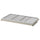 KOMPLEMENT - KOMPLEMENT Pull-out tray with insert, grey-beige/light grey, 100x58 cm